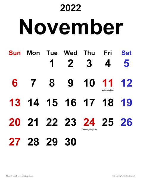 November 2022 .
